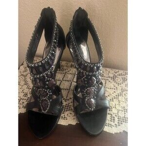 Carlos Santana Amethyst Tango Heels 8